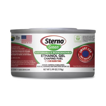 Sternogrp Sterno, Ethanol Gel Chafing Fuel Can, 170g, 72PK 20612